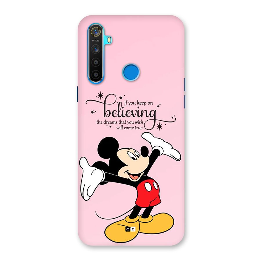 Believing Dreams Back Case for Realme 5
