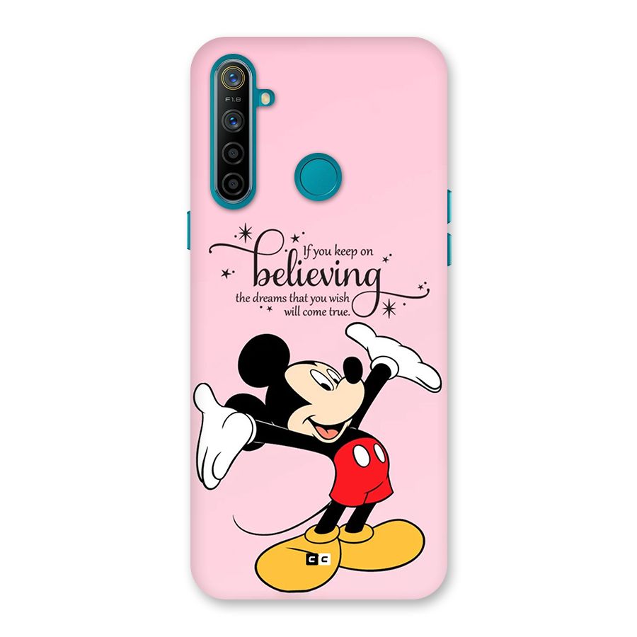 Believing Dreams Back Case for Realme 5i