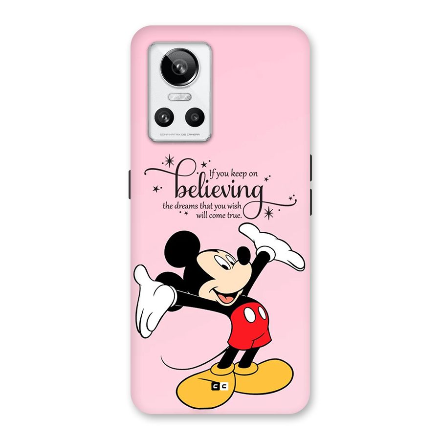 Believing Dreams Back Case for Realme GT Neo 3