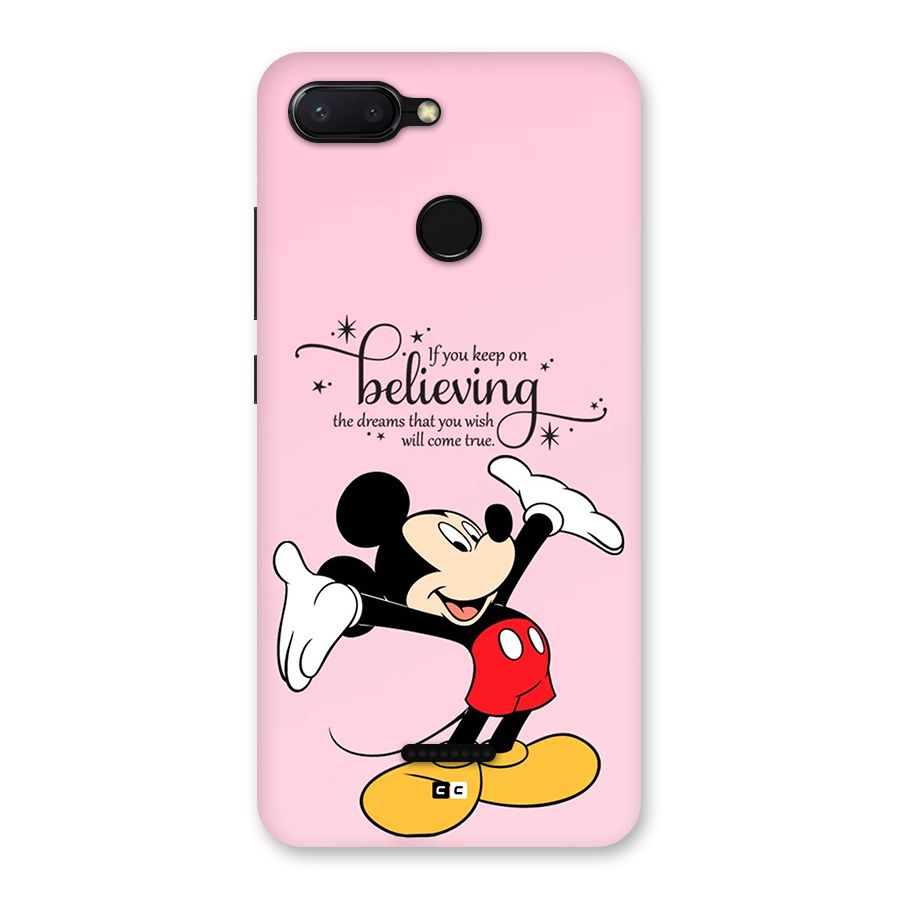 Believing Dreams Back Case for Redmi 6
