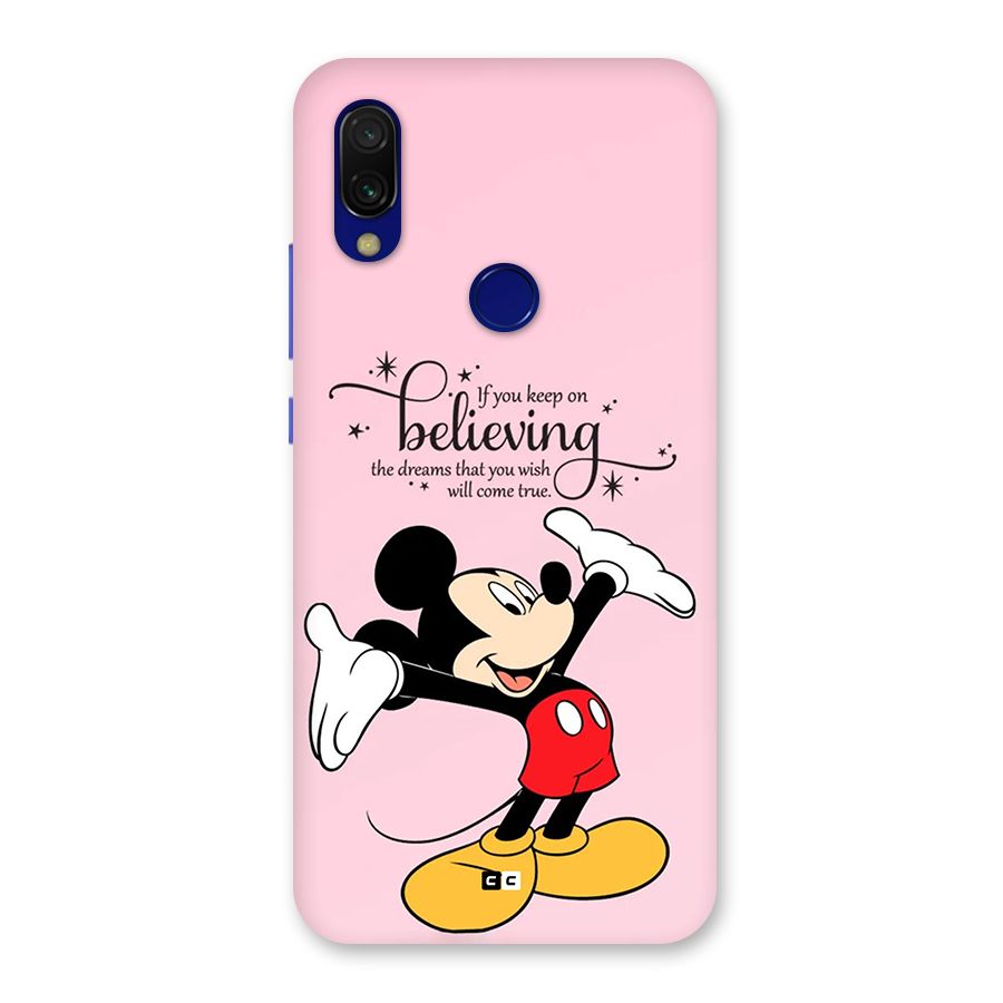 Believing Dreams Back Case for Redmi 7