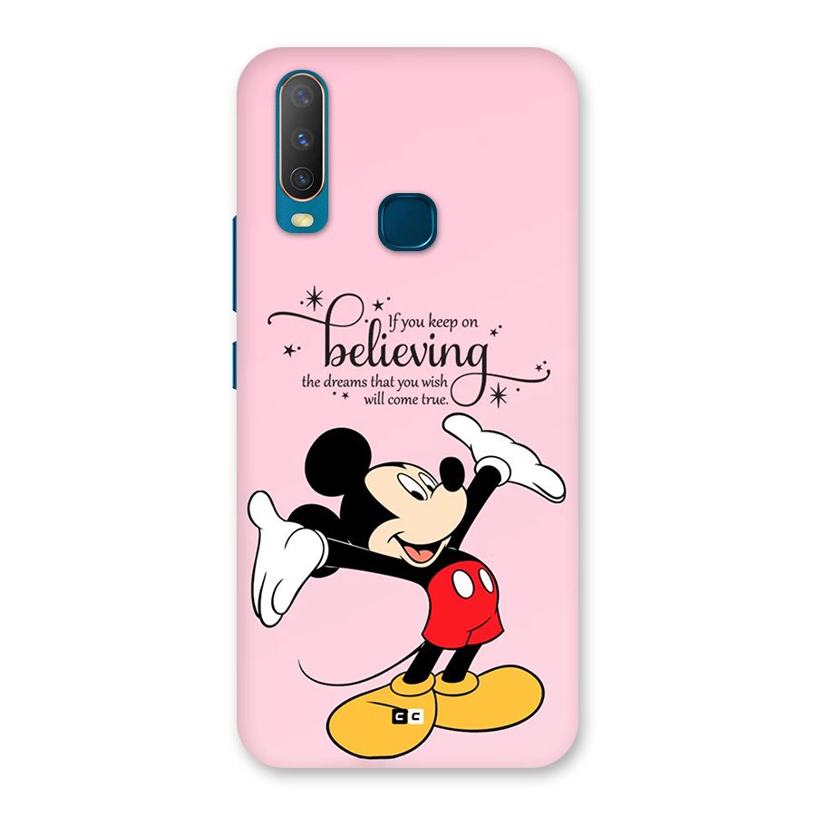 Believing Dreams Back Case for Vivo Y11