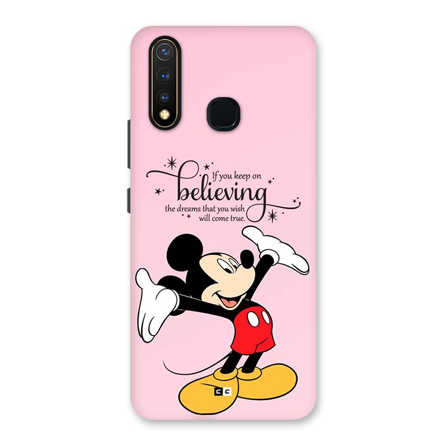 Believing Dreams Back Case for Vivo Y19