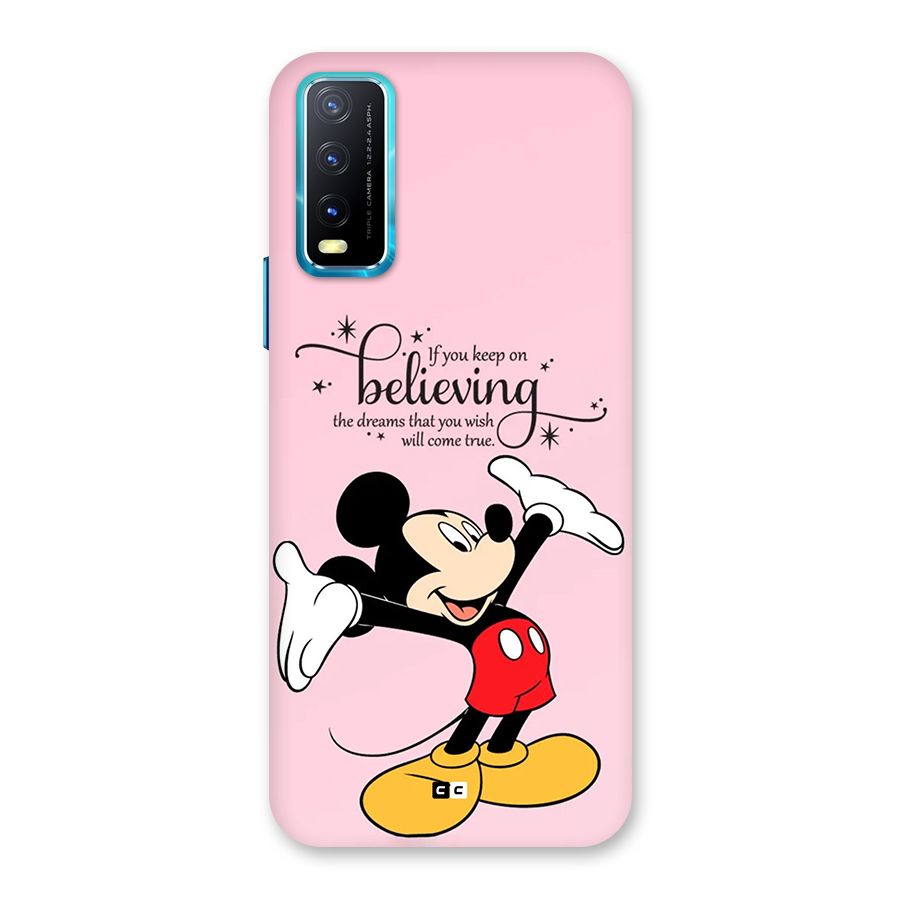 Believing Dreams Back Case for Vivo Y20