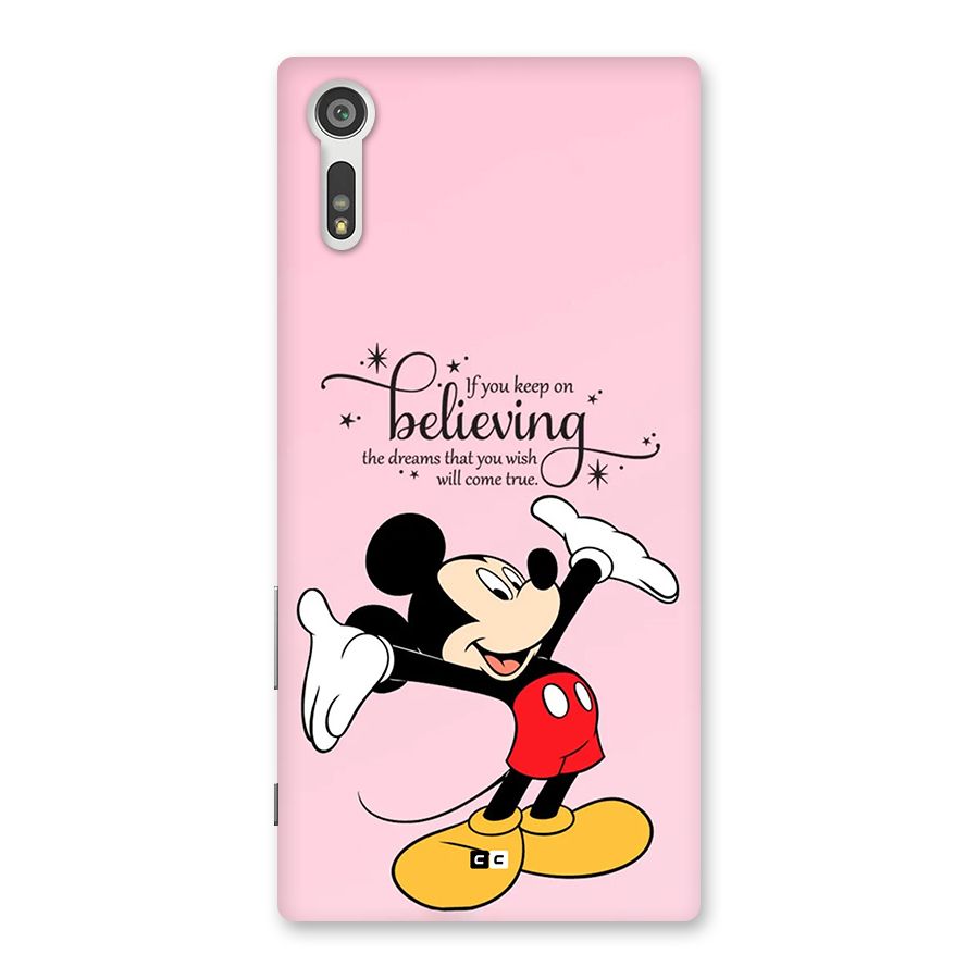 Believing Dreams Back Case for Xperia XZ