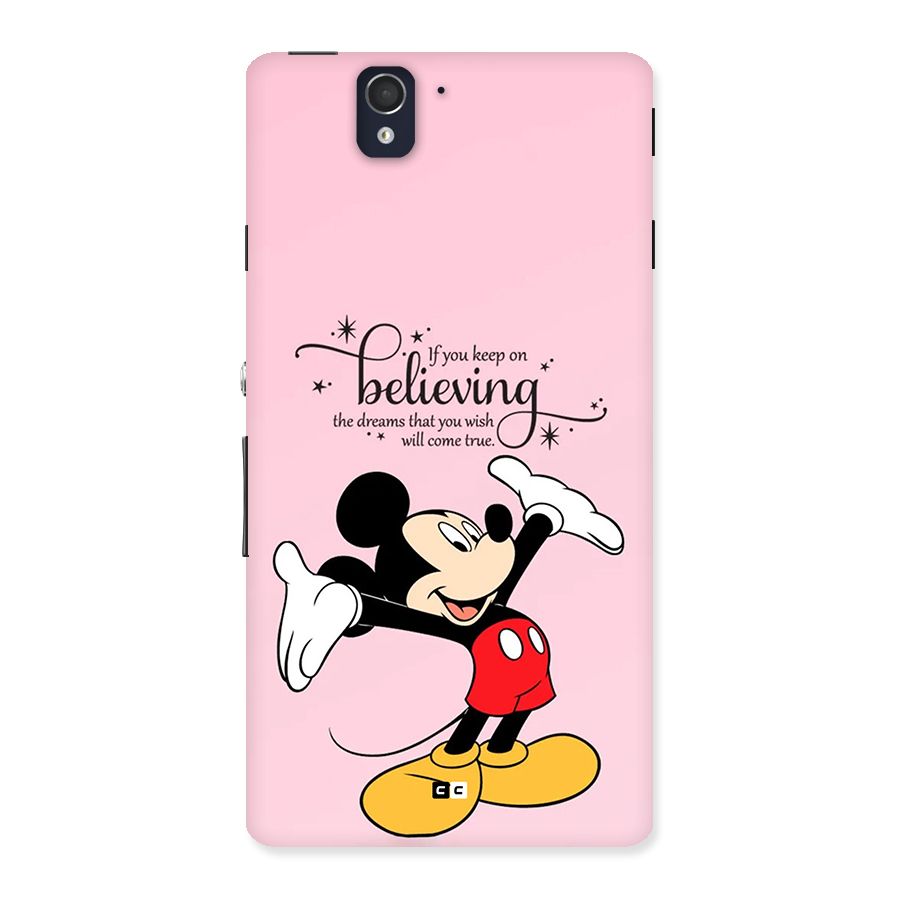 Believing Dreams Back Case for Xperia Z