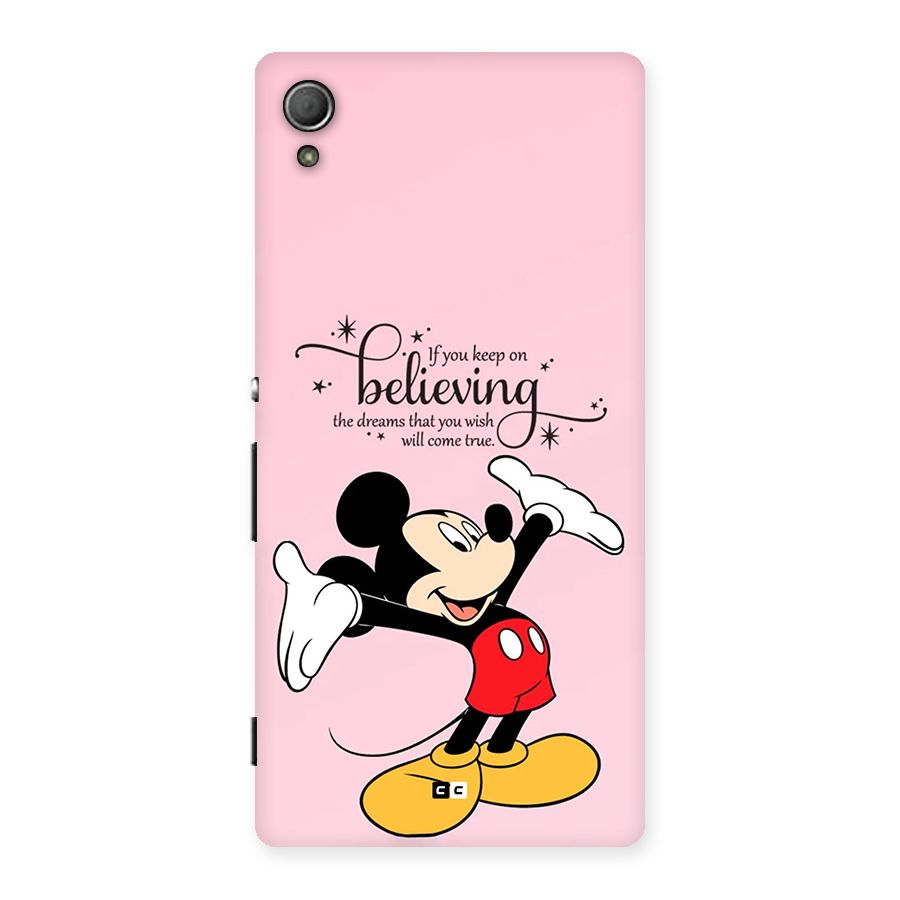 Believing Dreams Back Case for Xperia Z3 Plus