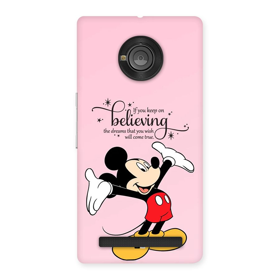 Believing Dreams Back Case for Yuphoria