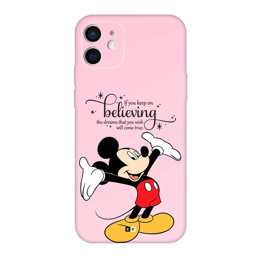 Believing Dreams Back Case for iPhone 12 Pro