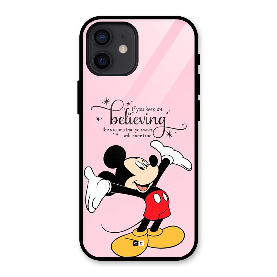 Believing Dreams Back Case for iPhone 12