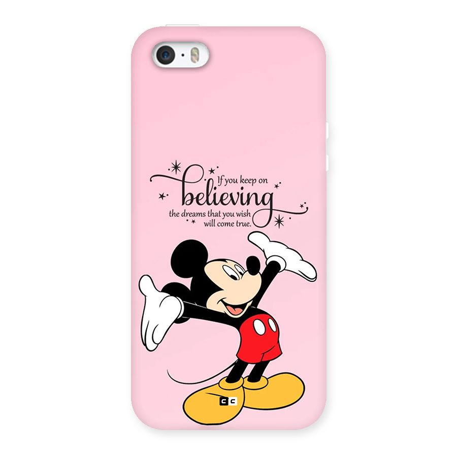 Believing Dreams Back Case for iPhone SE 2016