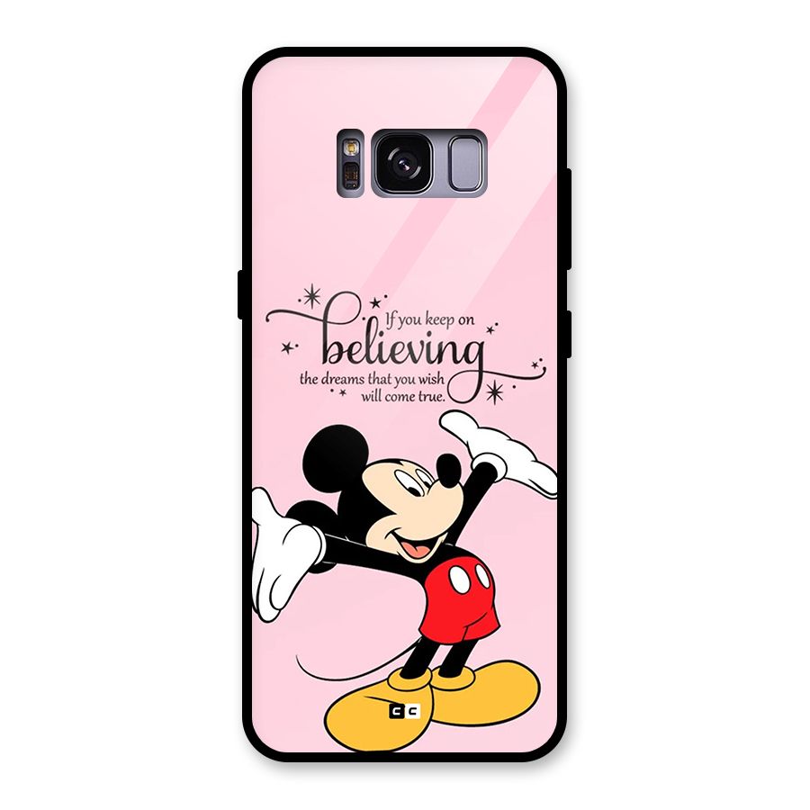 Believing Dreams Glass Back Case for Galaxy S8