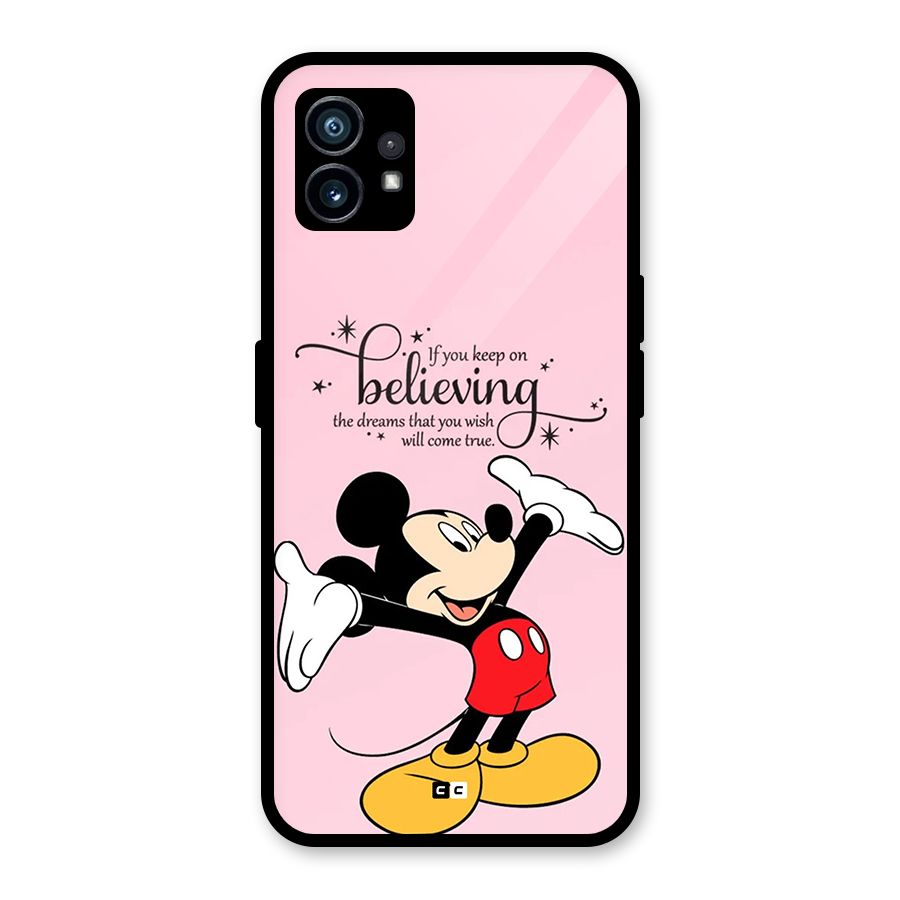 Believing Dreams Glass Back Case for Nothing Phone 1