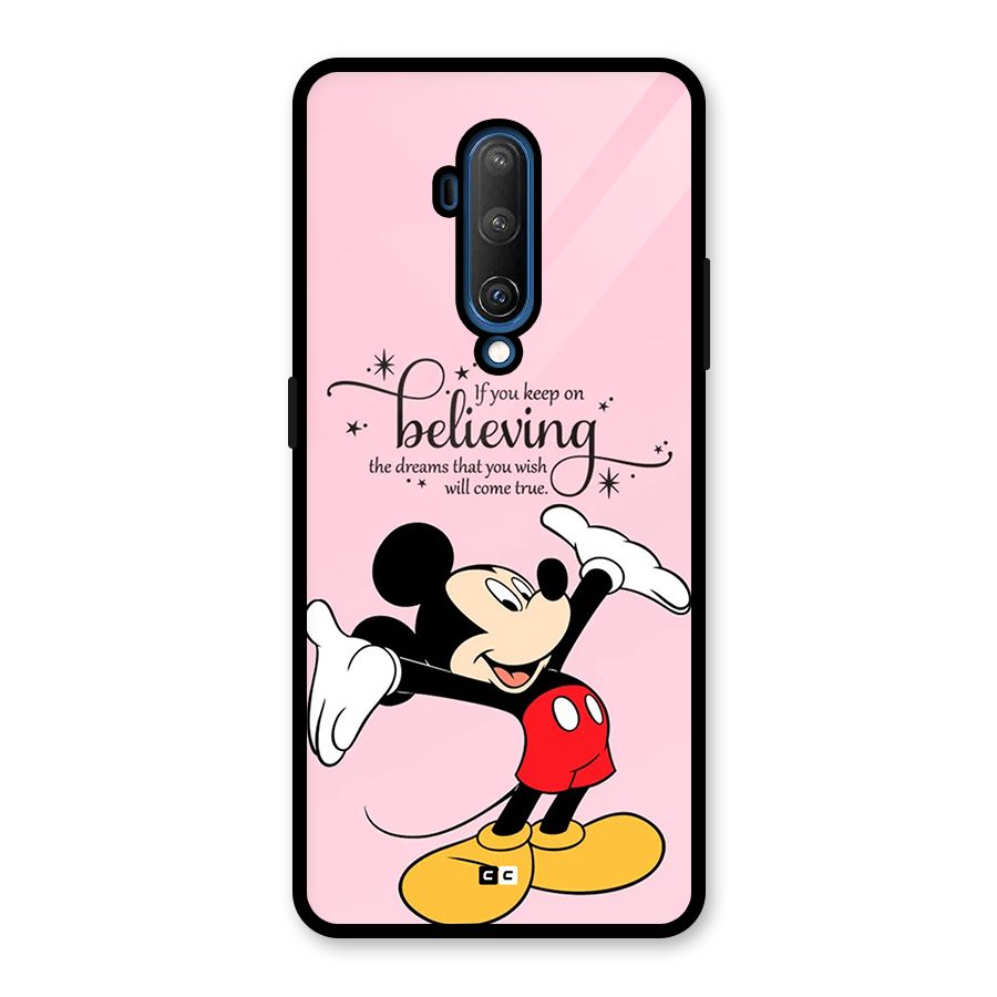 Believing Dreams Glass Back Case for OnePlus 7T Pro