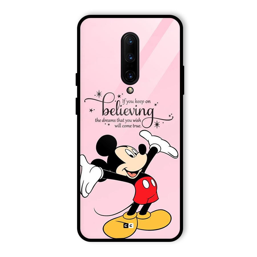 Believing Dreams Glass Back Case for OnePlus 7 Pro