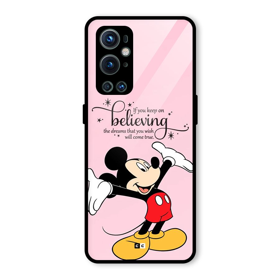 Believing Dreams Glass Back Case for OnePlus 9 Pro
