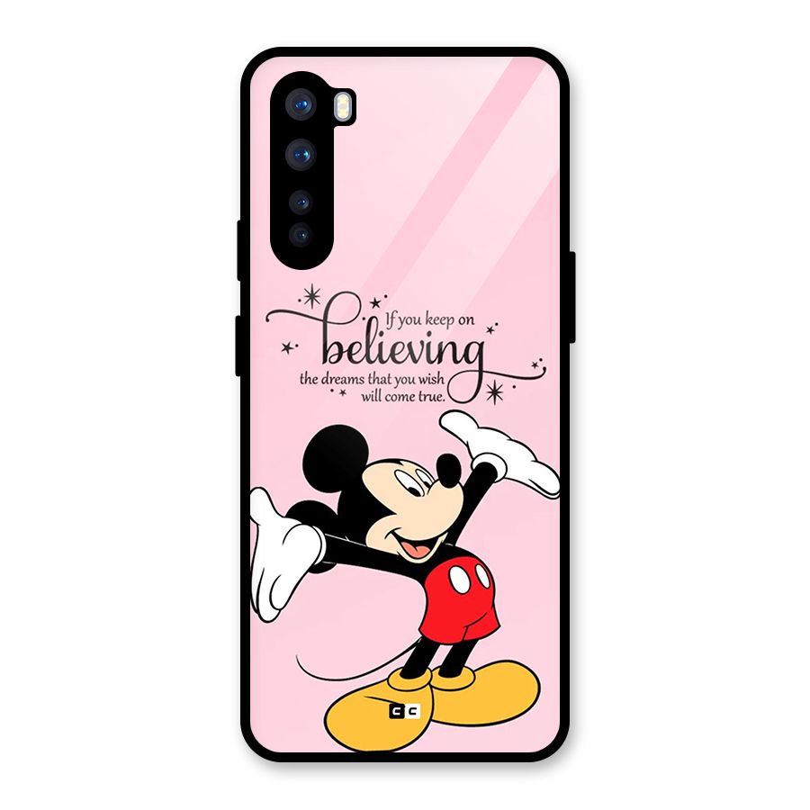 Believing Dreams Glass Back Case for OnePlus Nord