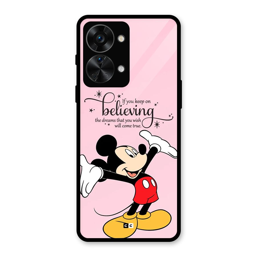 Believing Dreams Glass Back Case for OnePlus Nord 2T