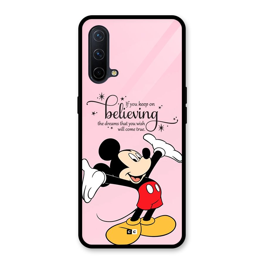 Believing Dreams Glass Back Case for OnePlus Nord CE 5G