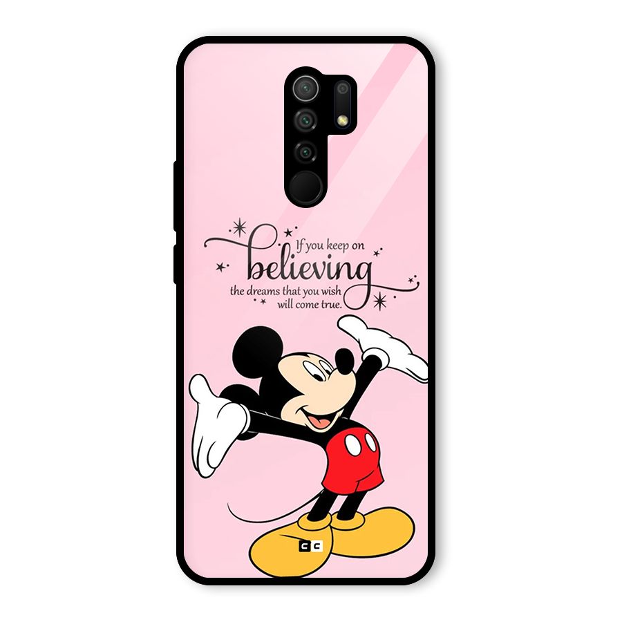 Believing Dreams Glass Back Case for Poco M2