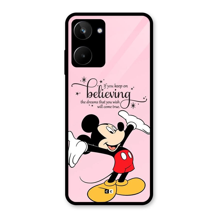 Believing Dreams Glass Back Case for Realme 10