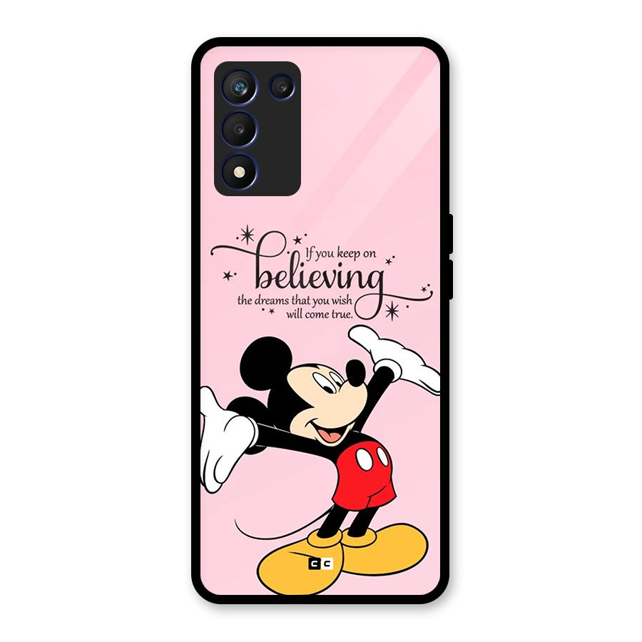 Believing Dreams Glass Back Case for Realme 9 5G Speed