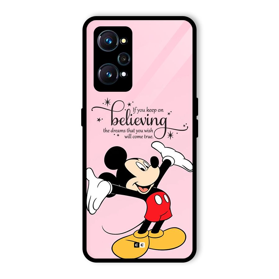 Believing Dreams Glass Back Case for Realme GT Neo2