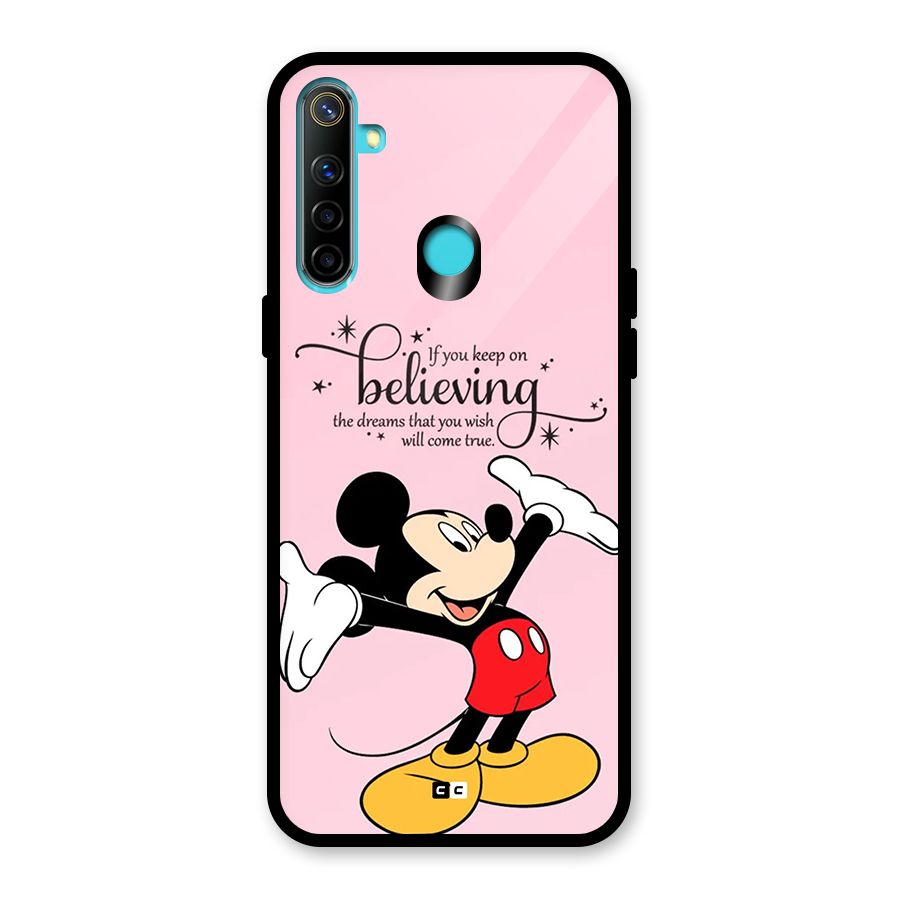 Believing Dreams Glass Back Case for Realme Narzo 10