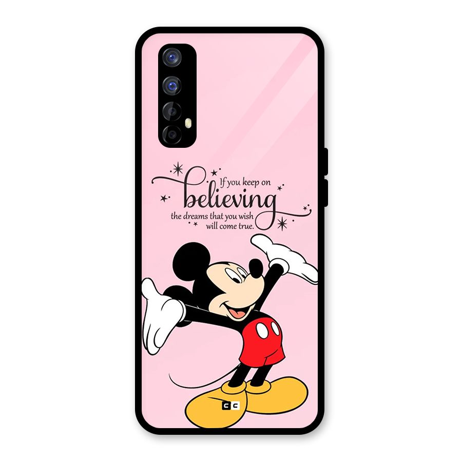 Believing Dreams Glass Back Case for Realme Narzo 20 Pro