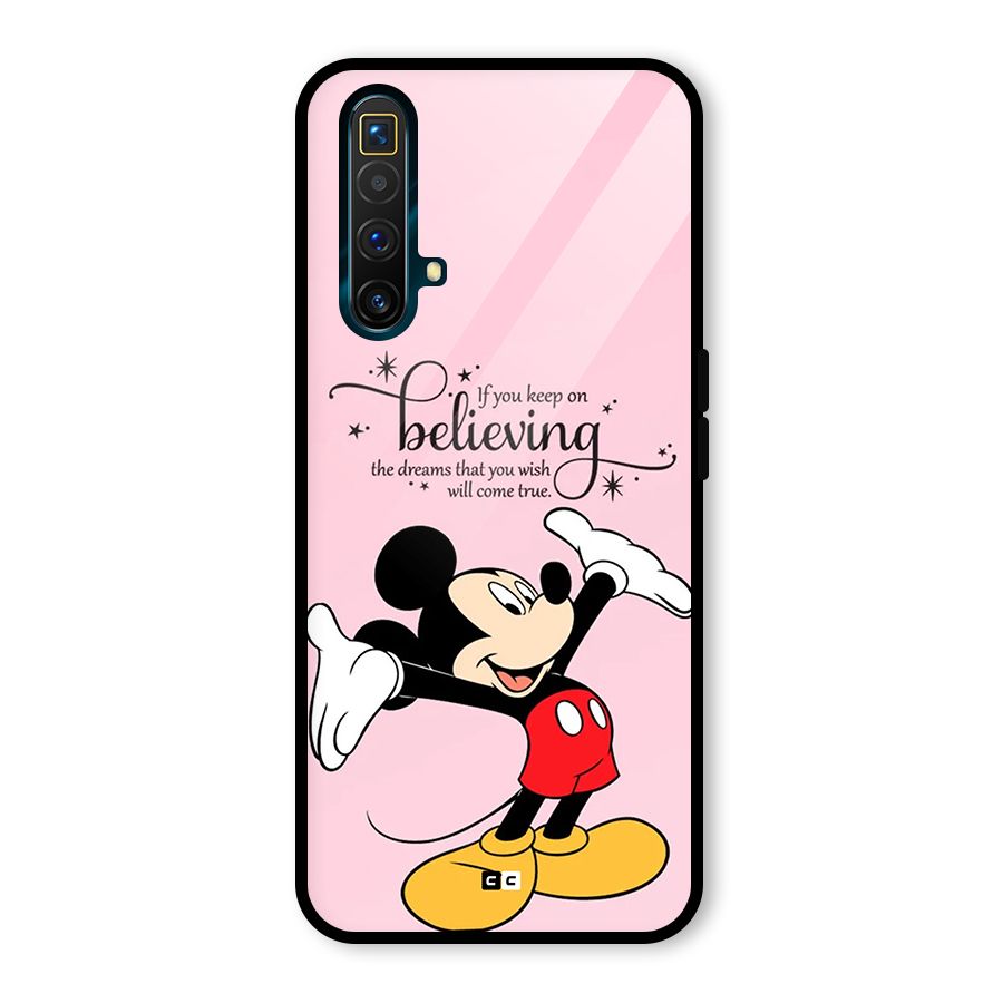 Believing Dreams Glass Back Case for Realme X3