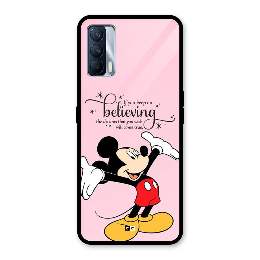 Believing Dreams Glass Back Case for Realme X7