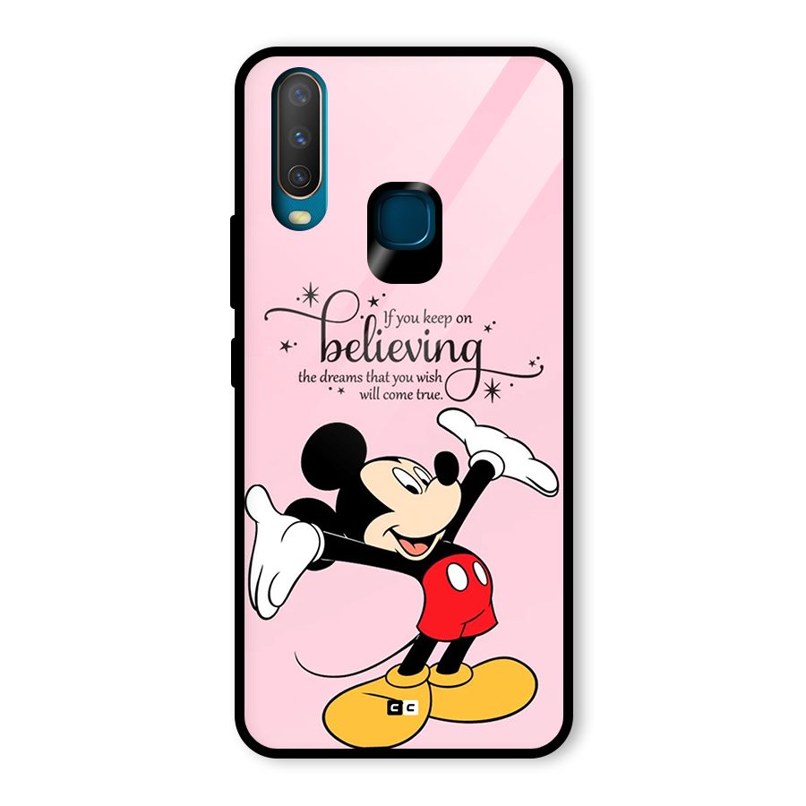 Believing Dreams Glass Back Case for Vivo U10