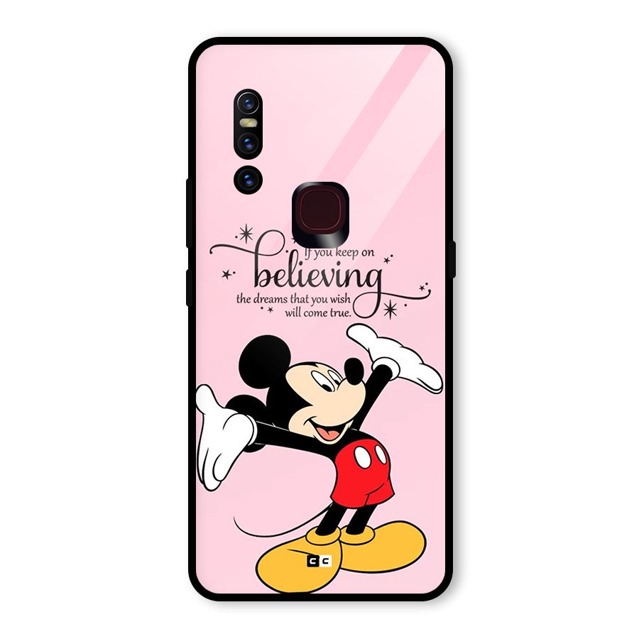 Believing Dreams Glass Back Case for Vivo V15