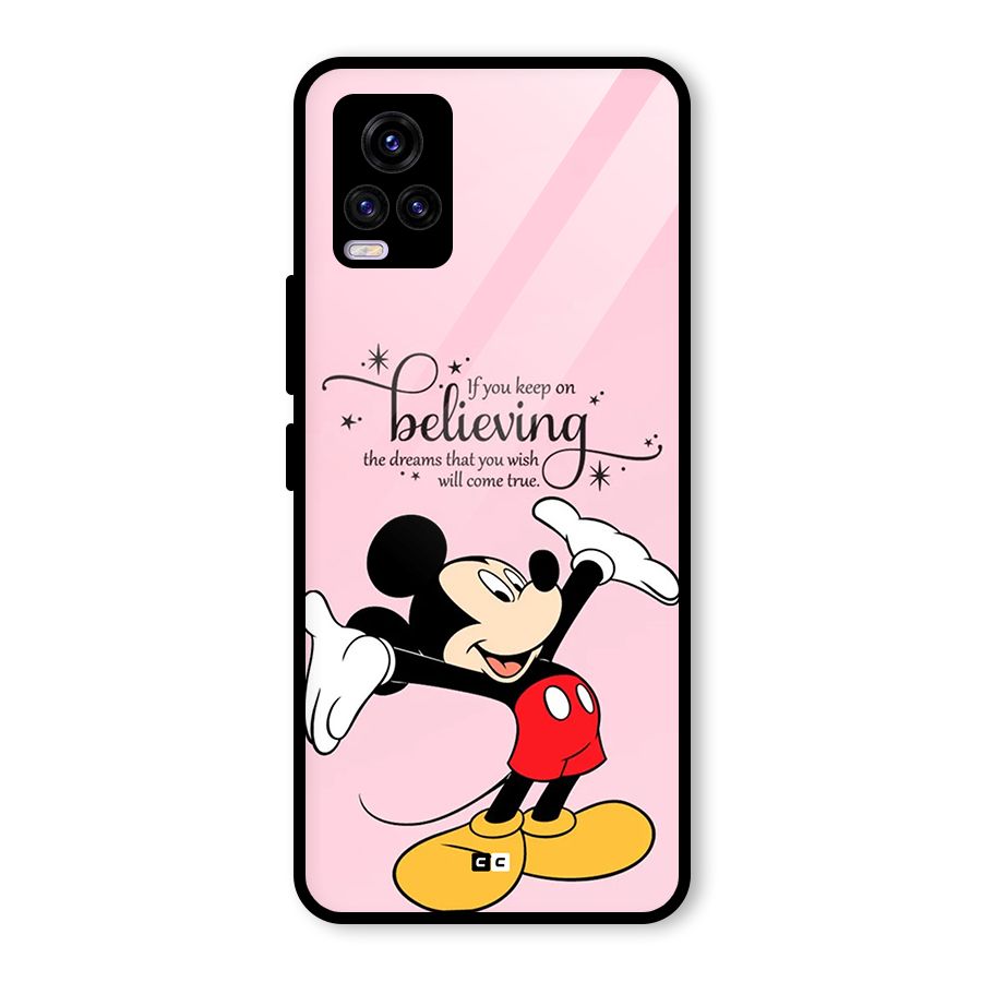 Believing Dreams Glass Back Case for Vivo V20 2021