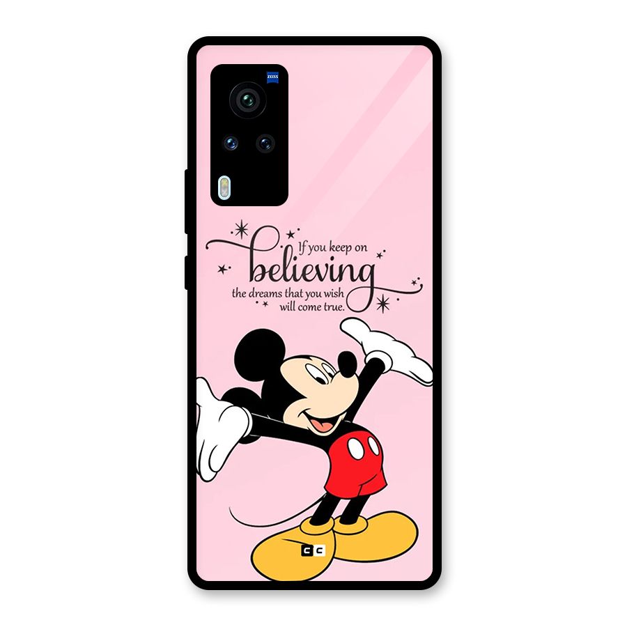 Believing Dreams Glass Back Case for Vivo X60 Pro