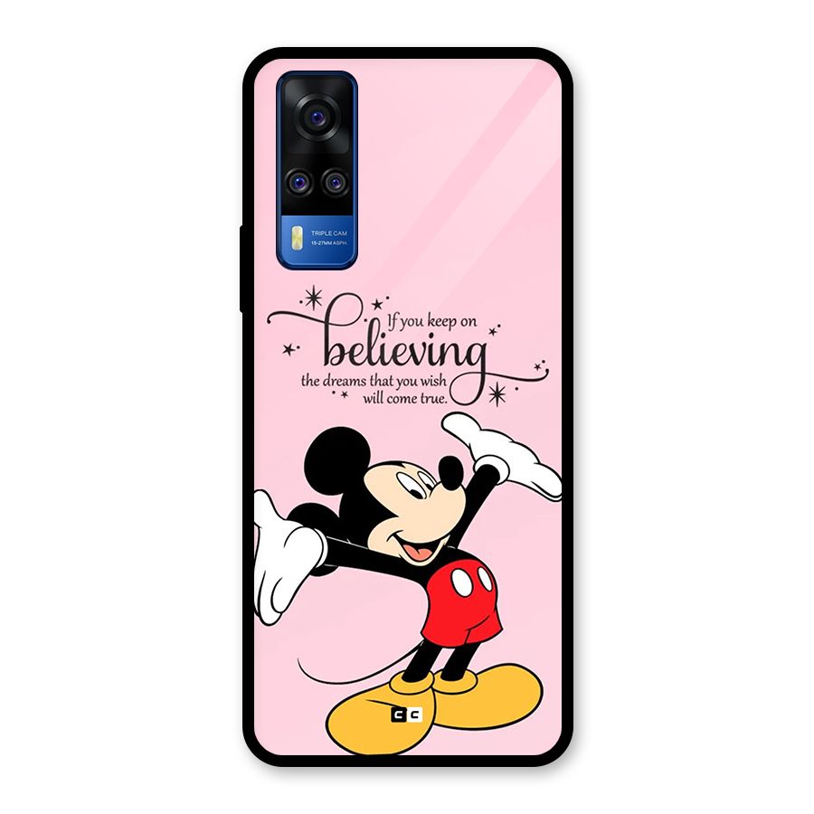 Believing Dreams Glass Back Case for Vivo Y51A