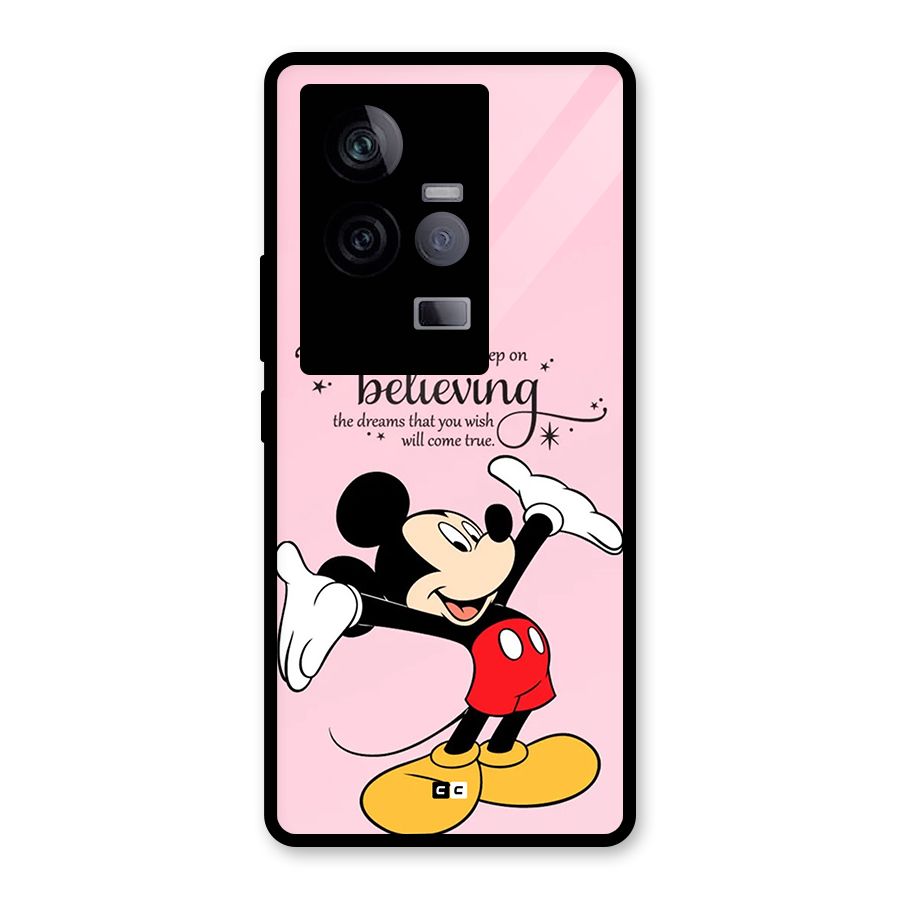 Believing Dreams Glass Back Case for Vivo iQOO 11 5G