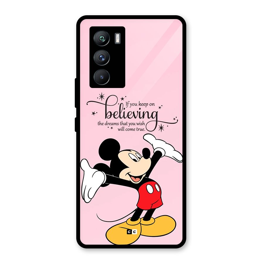 Believing Dreams Glass Back Case for Vivo iQOO 9 SE