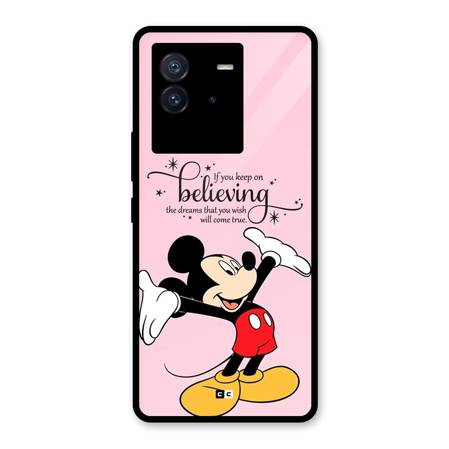 Believing Dreams Glass Back Case for Vivo iQOO Neo 6 5G