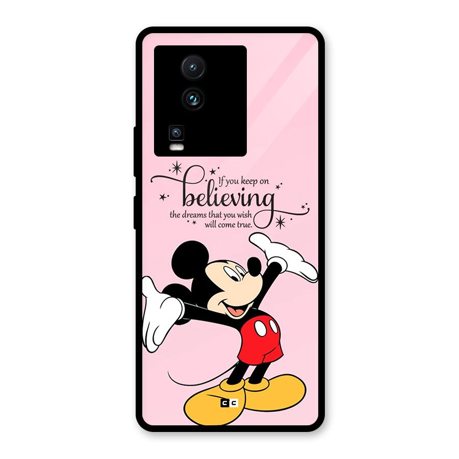 Believing Dreams Glass Back Case for Vivo iQOO Neo 7