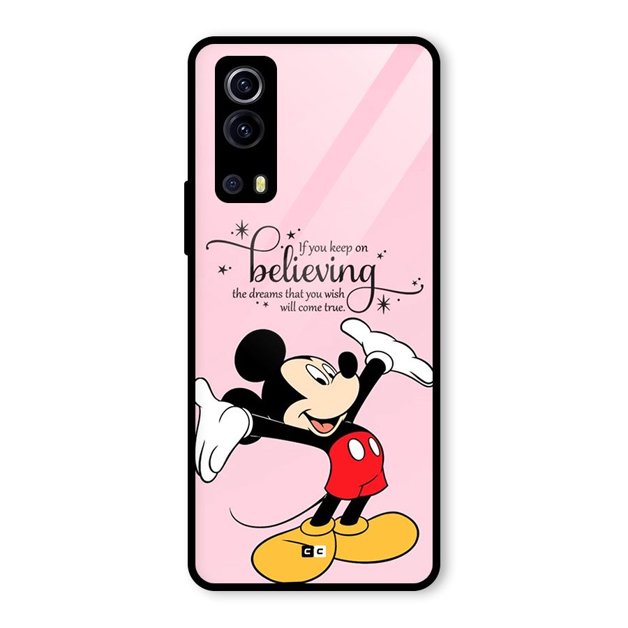 Believing Dreams Glass Back Case for Vivo iQOO Z3