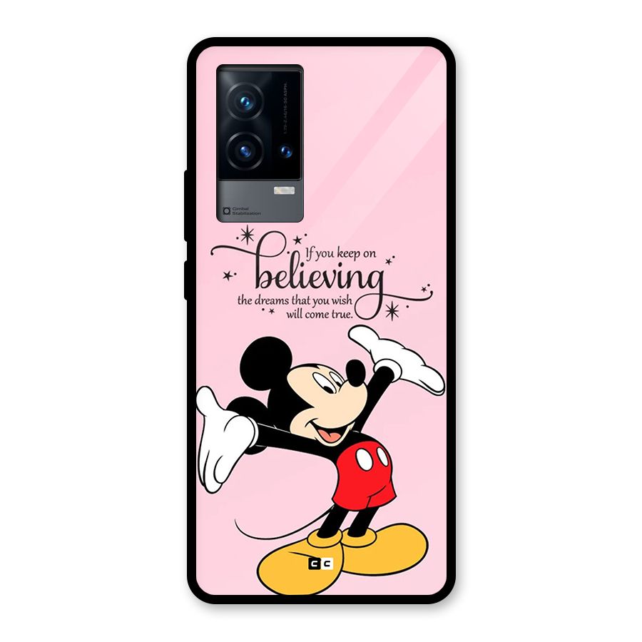 Believing Dreams Glass Back Case for iQOO 9 5G