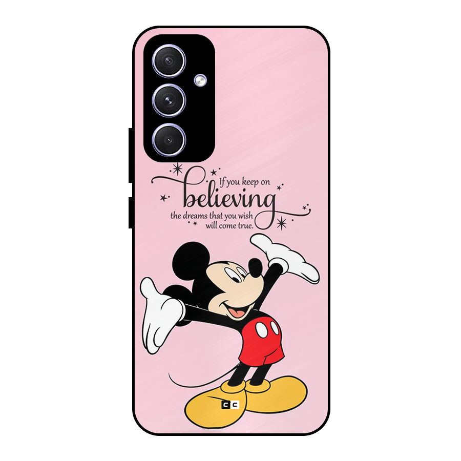 Believing Dreams Metal Back Case for Galaxy A54