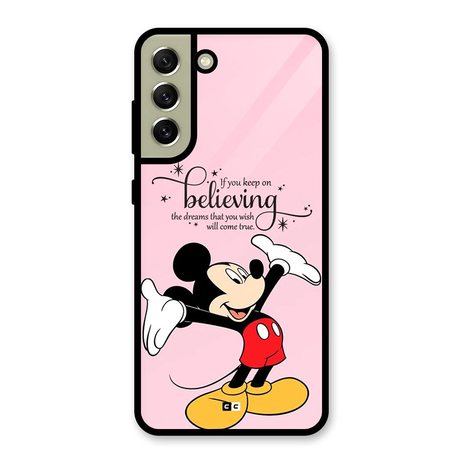 Believing Dreams Metal Back Case for Galaxy S21 FE 5G (2023)