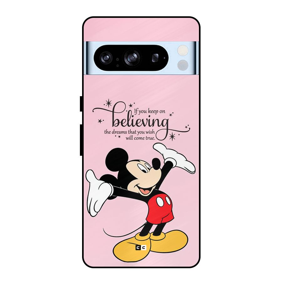 Believing Dreams Metal Back Case for Google Pixel 8 Pro