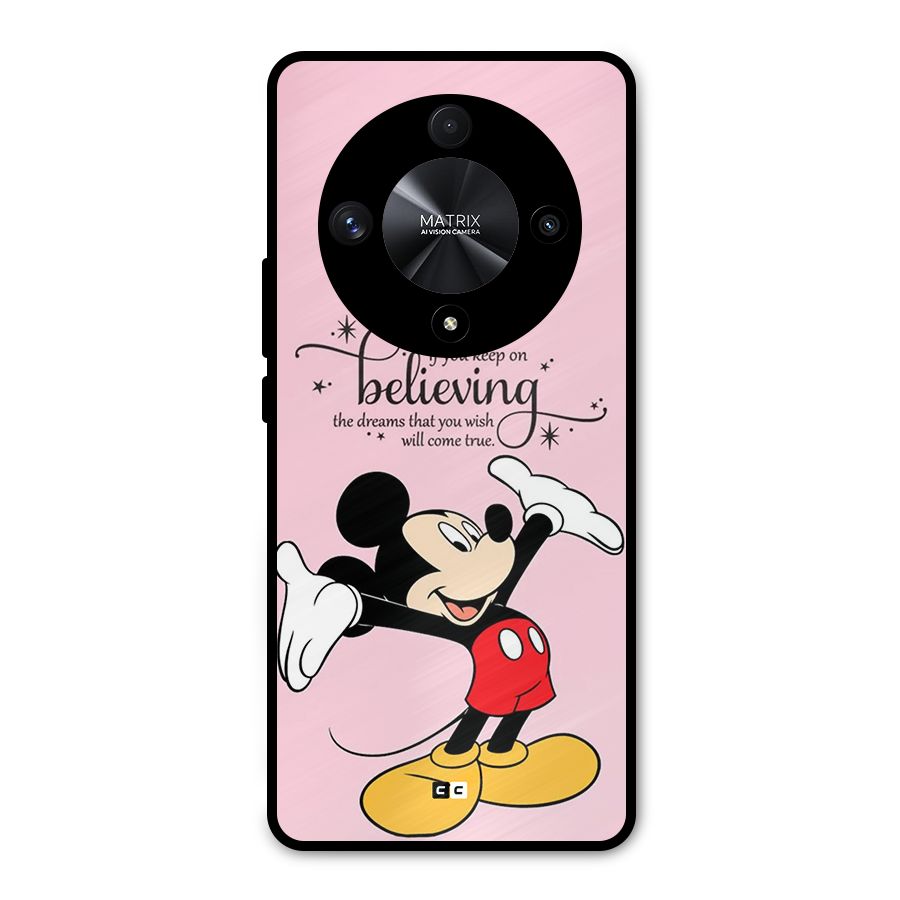 Believing Dreams Metal Back Case for Honor X9b