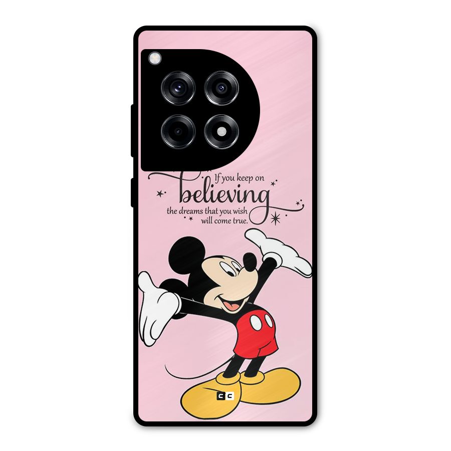 Believing Dreams Metal Back Case for OnePlus 12R