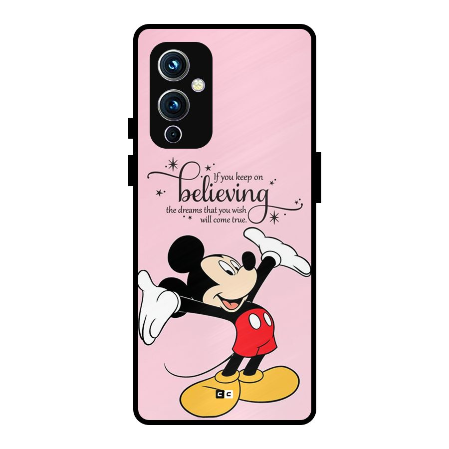 Believing Dreams Metal Back Case for OnePlus 9