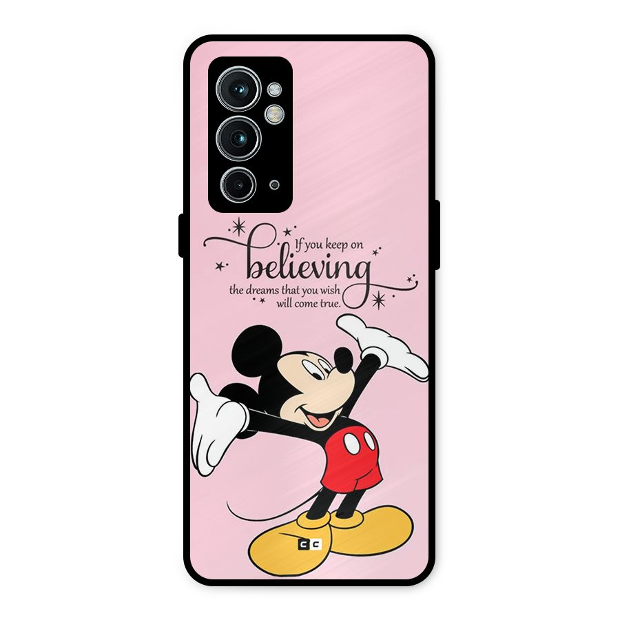 Believing Dreams Metal Back Case for OnePlus 9RT 5G