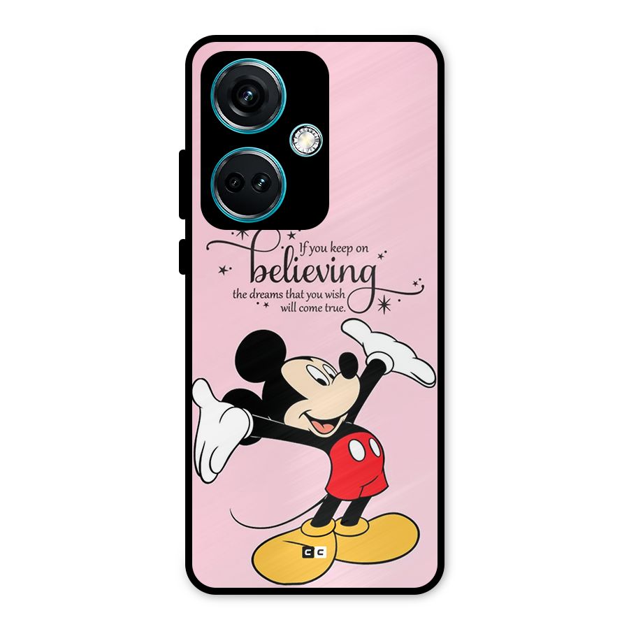 Believing Dreams Metal Back Case for OnePlus Nord CE 3 5G